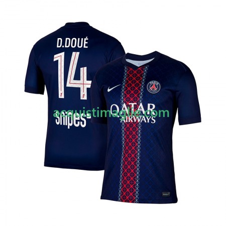 Divisa di Calcio Paris Saint Germain Desire Doue 14 Prima 2025/2026
